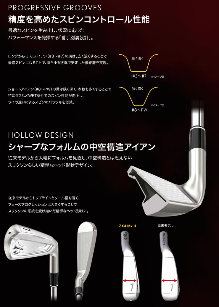 ZX（スリクソン） スリクソン ZX4 Mk II アイアン KBS TOUR LITE