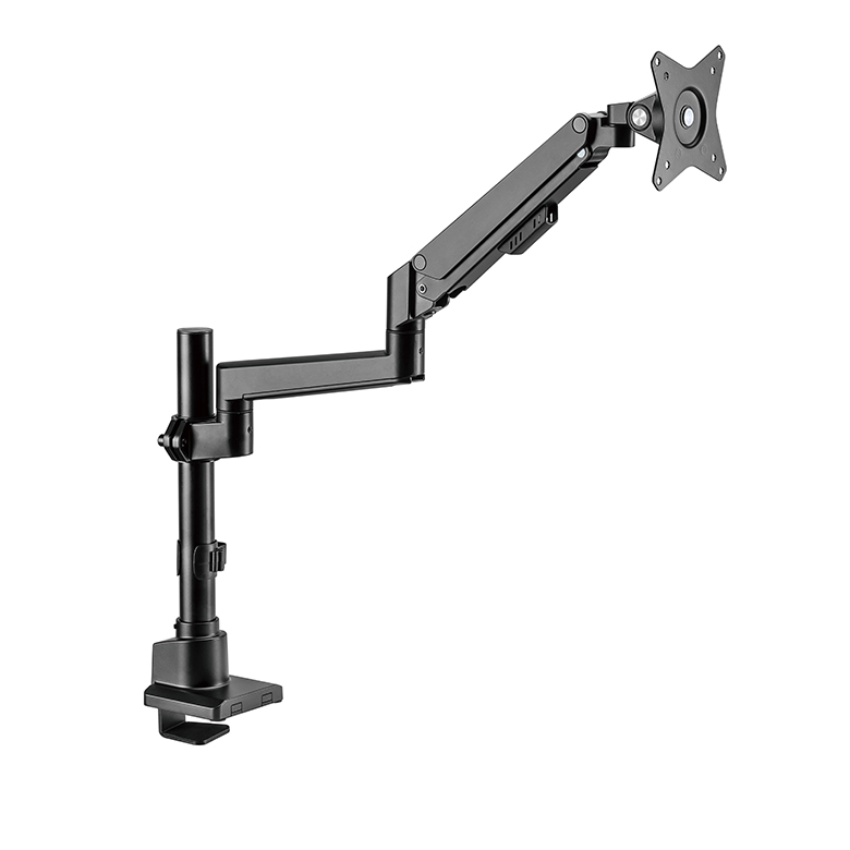 GREEN HOUSE（グリーンハウス） モニターアーム 白 17-32インチ ガス