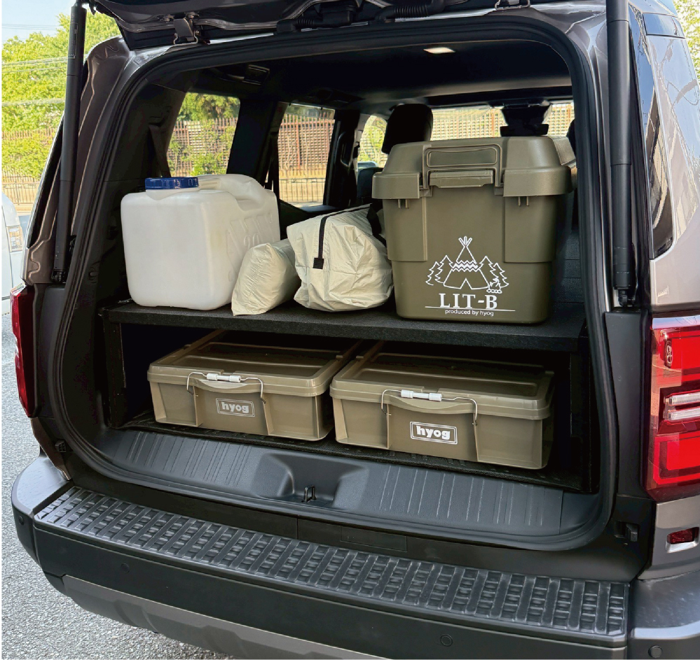 ランドクルーザー ランクル250専用ベッドキット FLATRACK250 引き出し