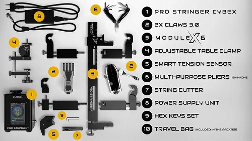 プロストリンガーサイベックスガット張り機 世界最小最軽量