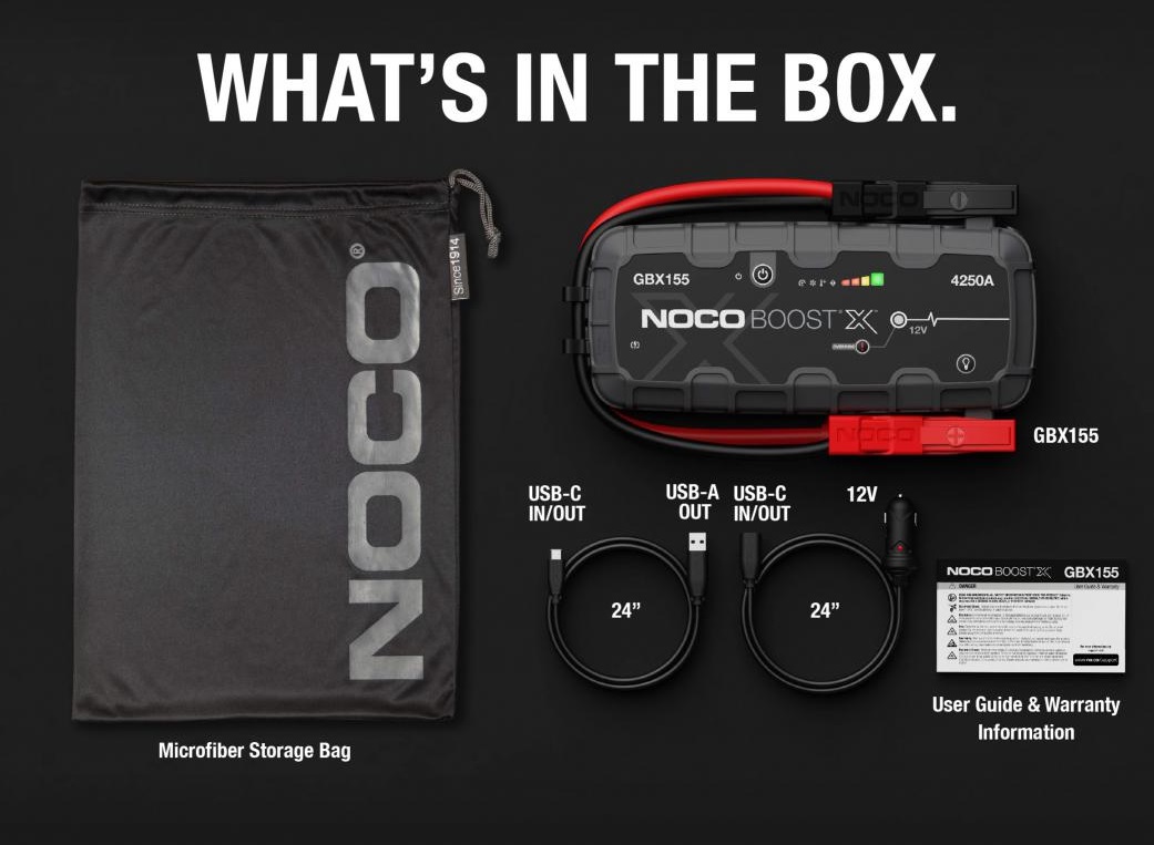 NOCO（ノコ） GBX75 ブースト X. ウルトラセーフ リチウム ジャンプ