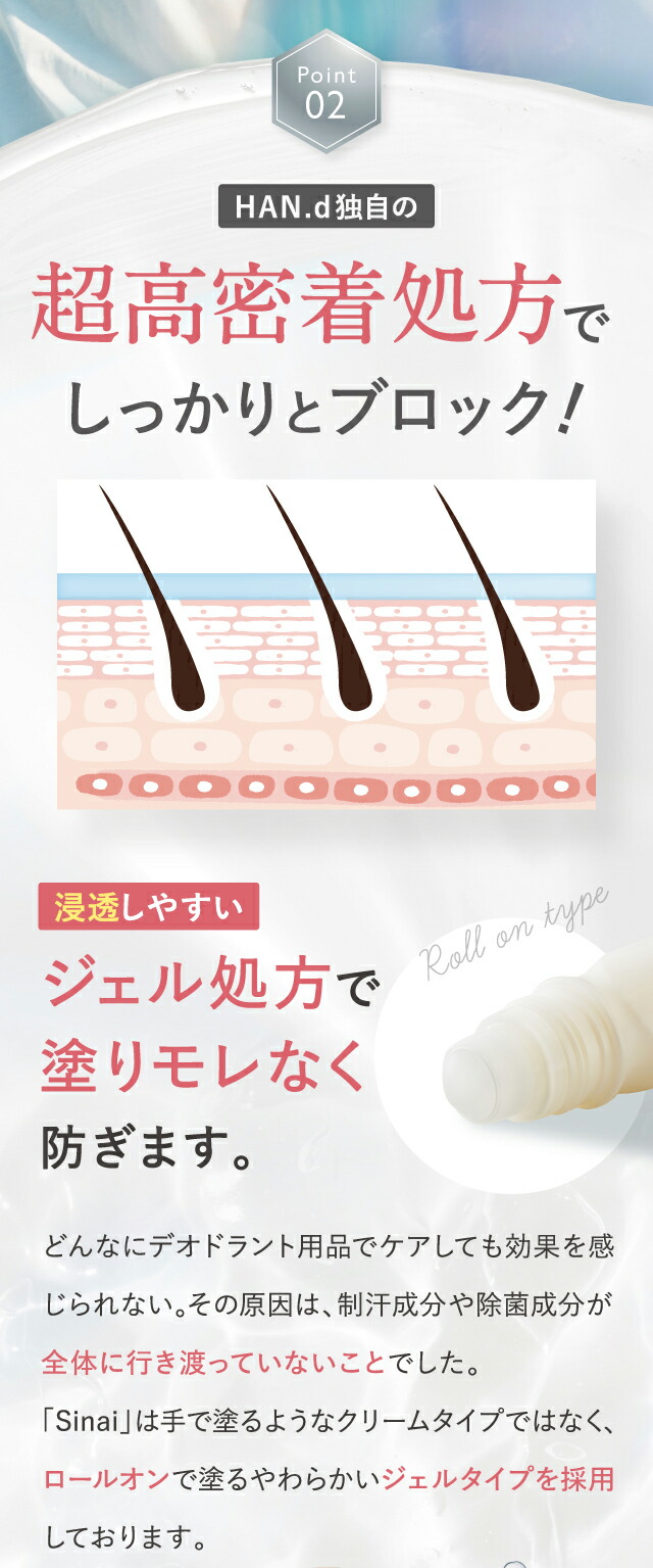 HAN.d（ハンド） 【公式】 リニューアル デオドラント 強力 スティック