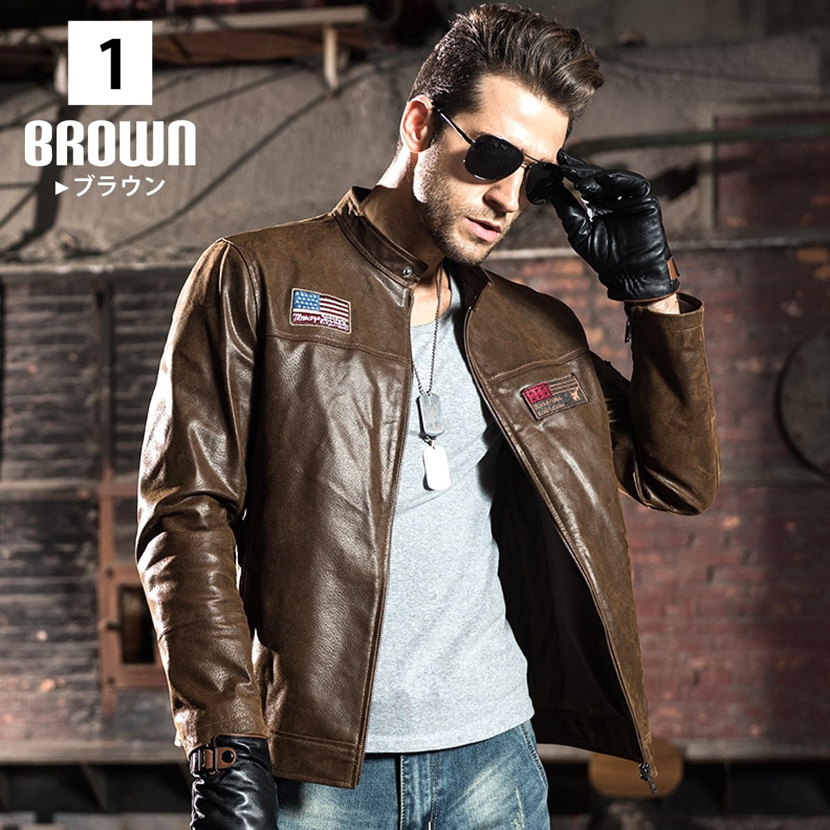 レザージャケット 牛革 56 サイズ 3XL相当 BERIK ベリック 新作 BERIK
