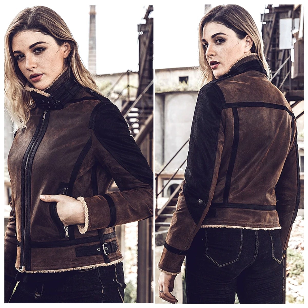 送料無料!】全7サイズ レディース アビエーターピッグスキン