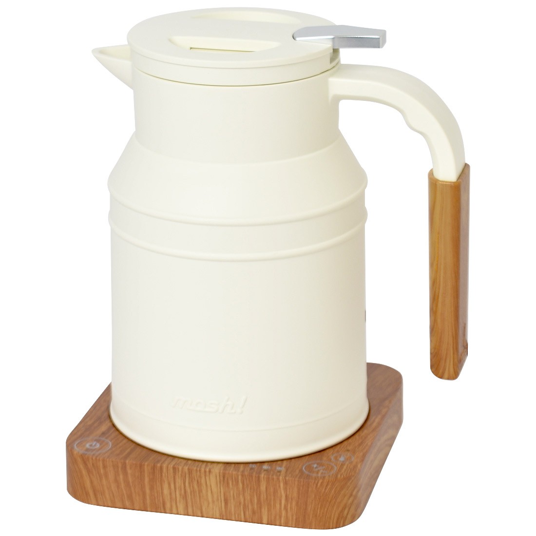 mosh! モッシュ 電気ケトル おしゃれ 北欧 電気ポット ミルク 温度調節