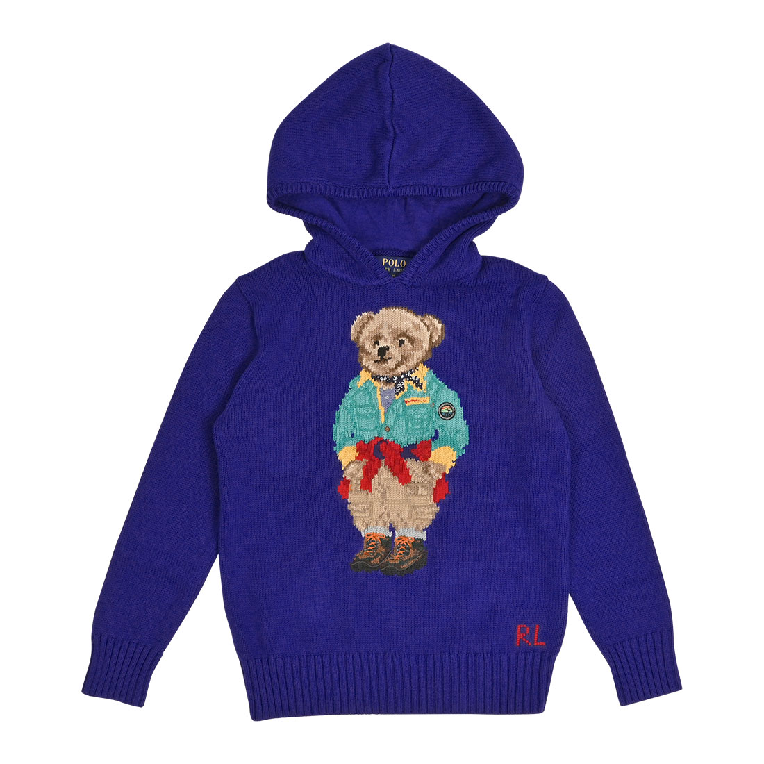 Polo Ralph Lauren フード付きニットパーカー