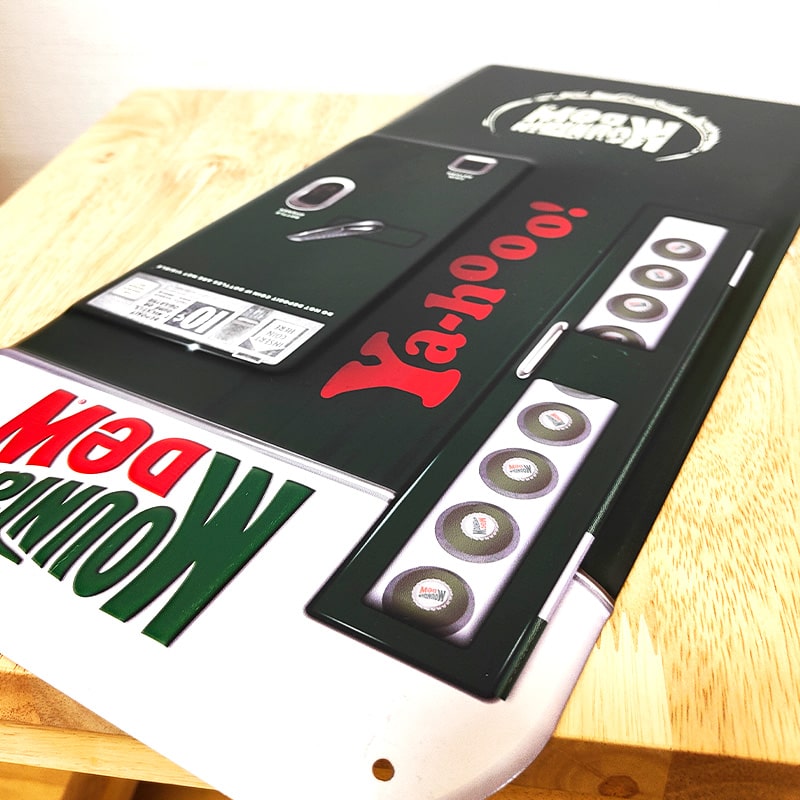 アメリカン レトロ ブリキ看板 MOUNTAIN DEW エンボスメタルサイン