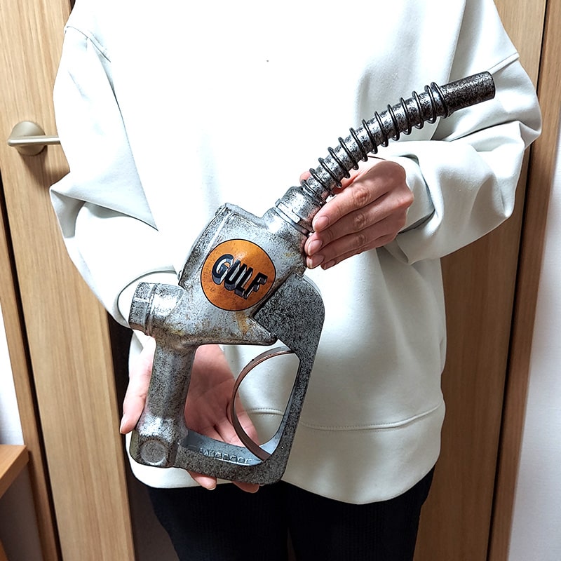 ヴィンテージガスポンプ ノズル ガルフ ガレージ グッズ GULF OIL