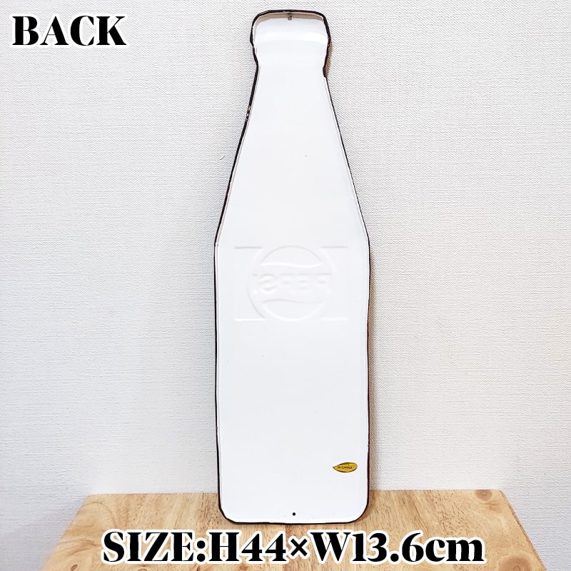 PEPSI（ペプシ） ブリキ看板 PEPSI BOTTLE アメリカン エンボスメタル