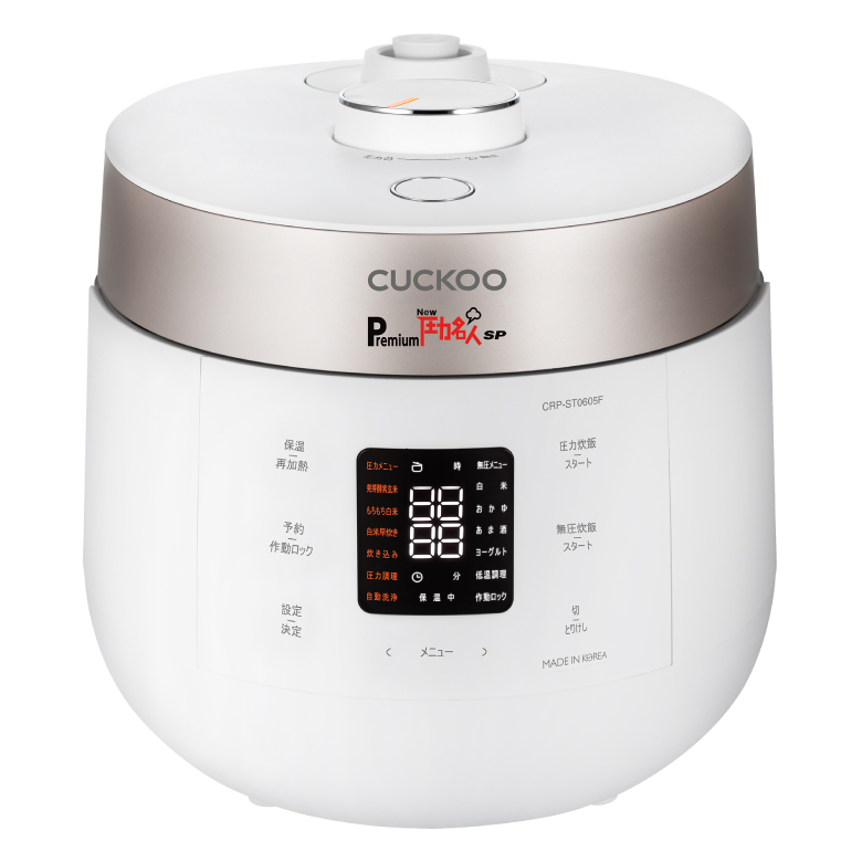 CUCKOO 爆買 炊飯器 圧力名人 酵素玄米 6合 発芽 玄米 公式 Premium