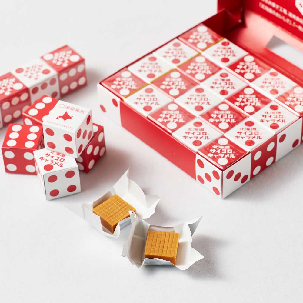 北海道 サイコロキャラメル 空き箱 2026年最新】北海道、サイコロ