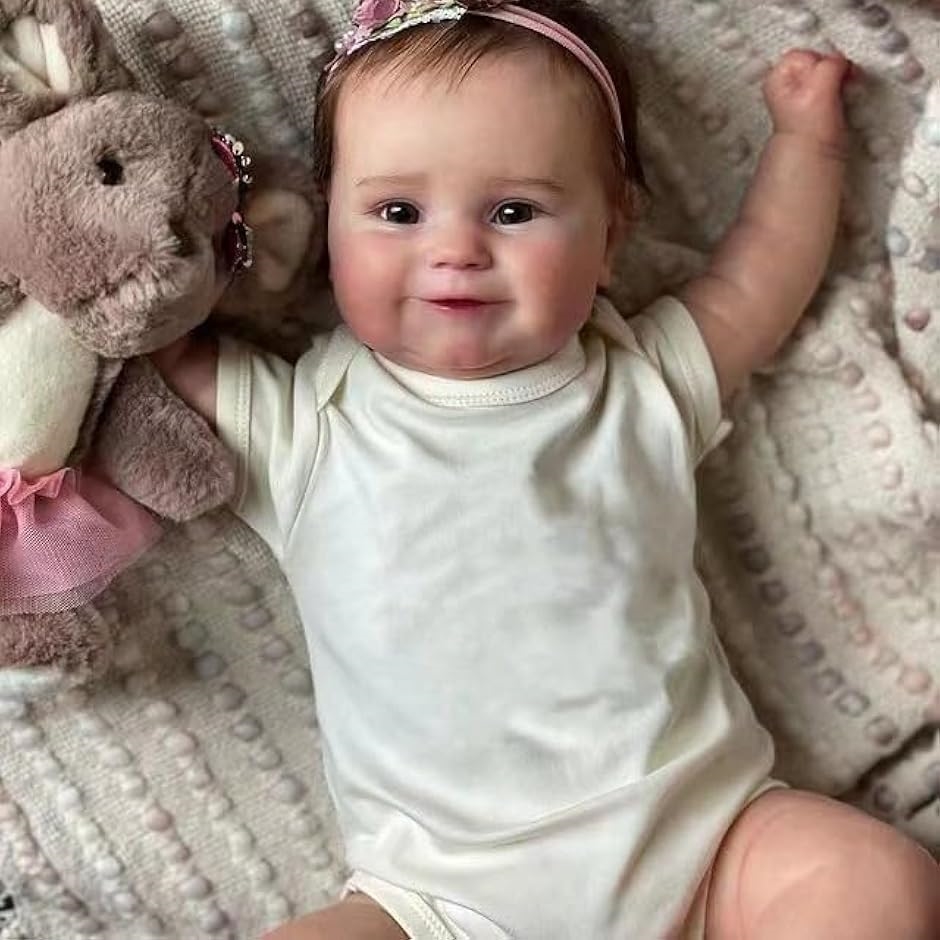 morytrade リボーンドール 人形 50cm リアル 髪の毛(おめめぱっちり