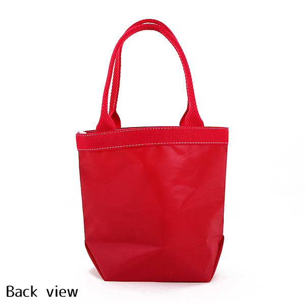 JIB バケツトートバッグ SSサイズ BKSS レッド×レッド ファスナーなし