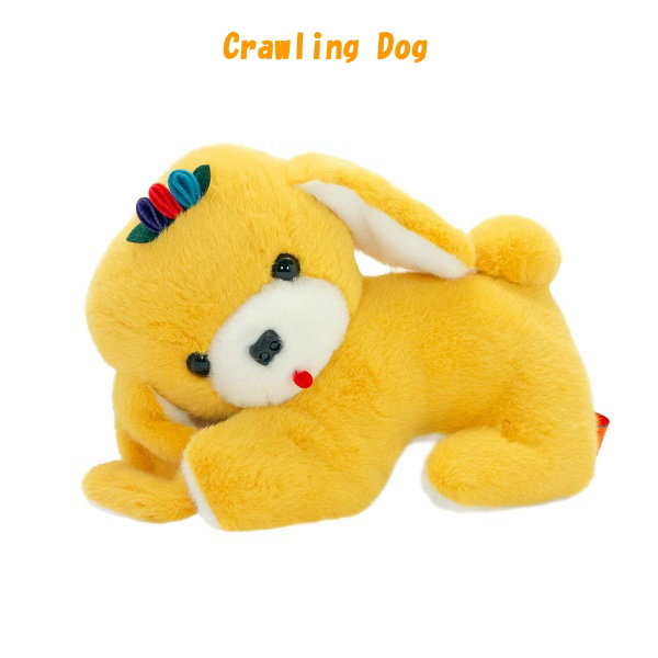 在庫あり レトロぬいぐるみこれくしょん Crawling Dog 吉徳 第2弾 ねこ