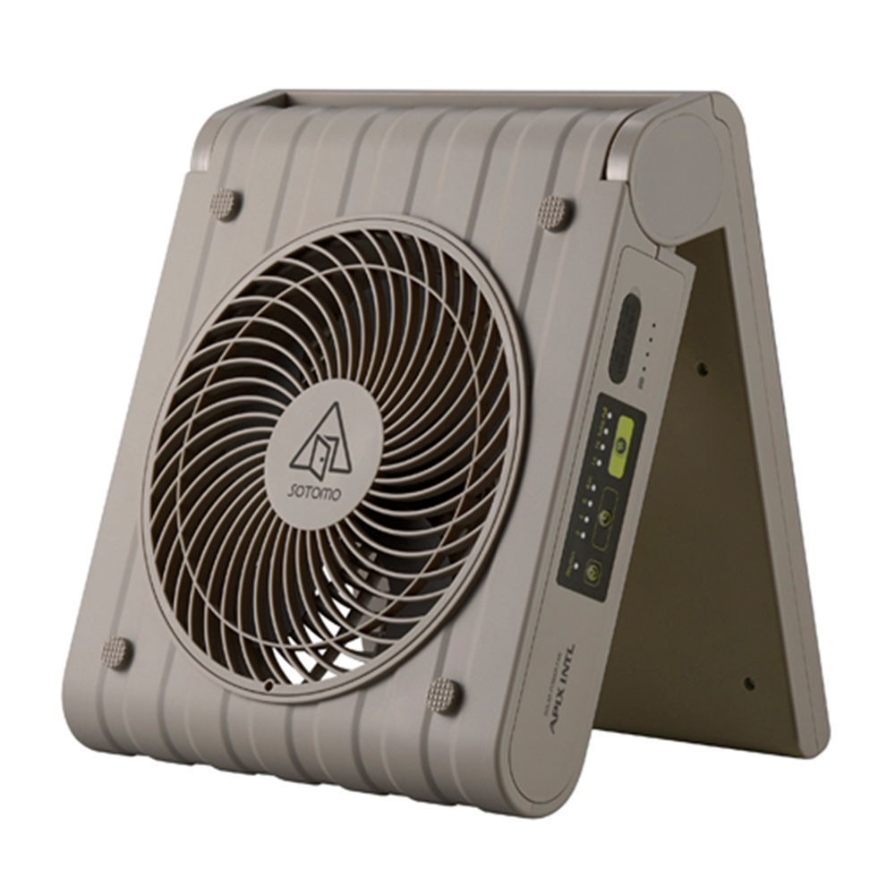 SOTOMO 扇風機 防災 リビング ソトモ ソーラーパワーファン2 APF-570