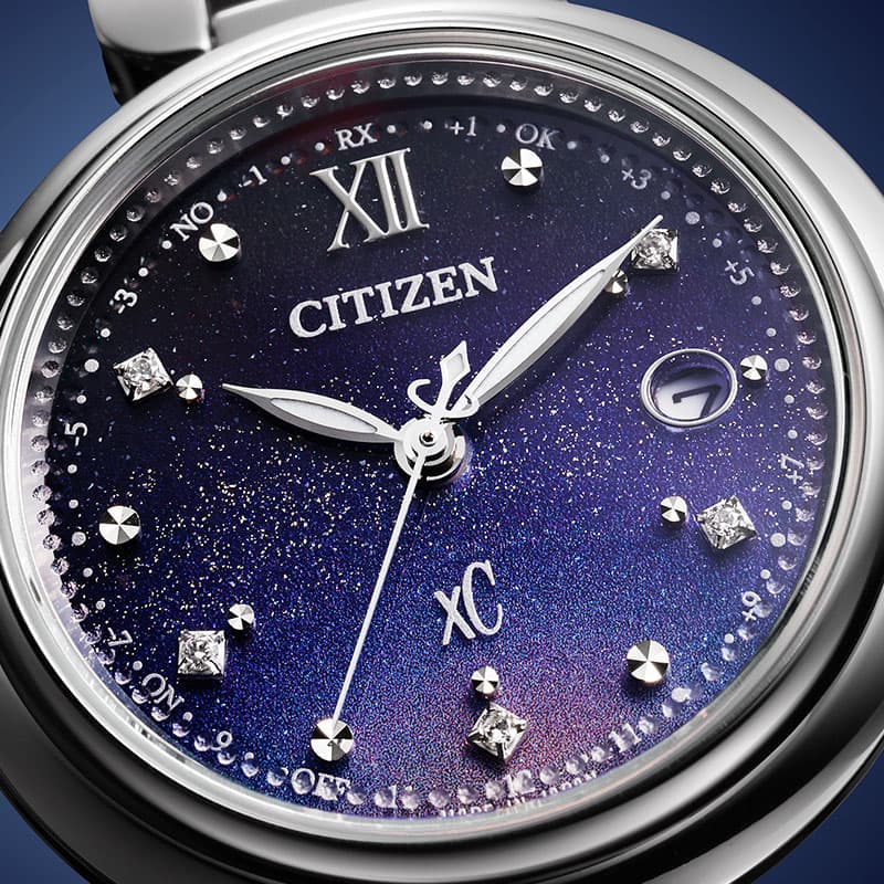 XC ソーラー電波時計 シチズン ナイトレインボー ダイレクトフライト