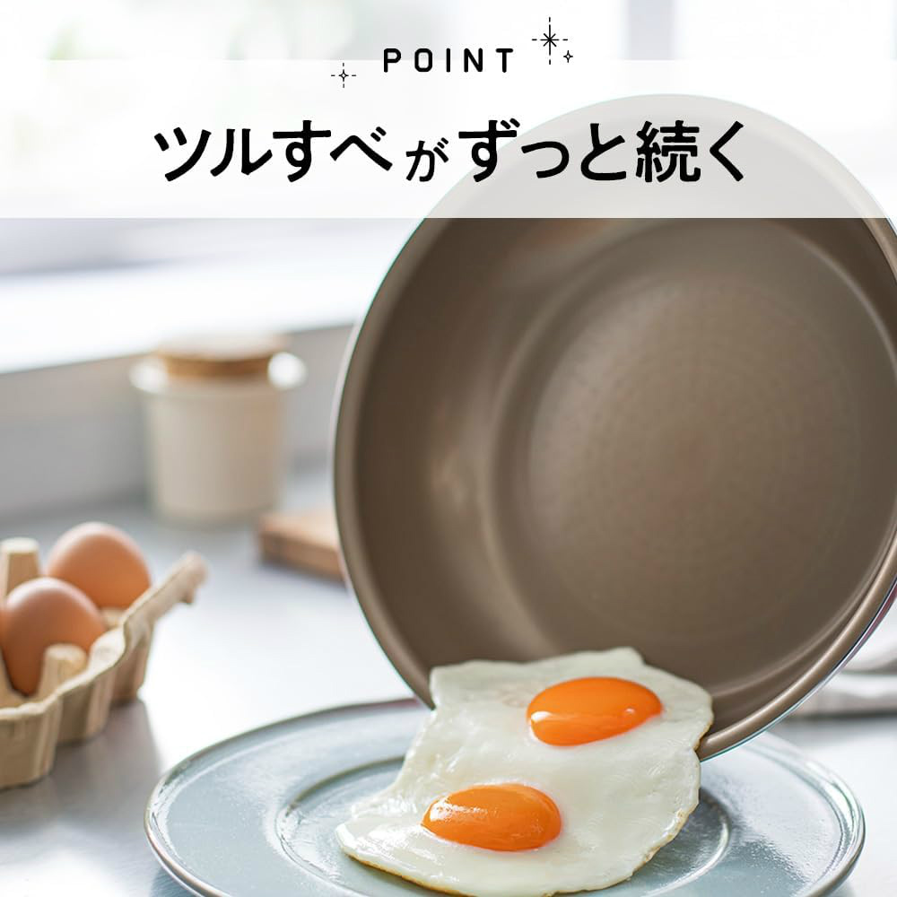 evercook 【500日保証】evercook fit 着脱式フライパン7点セット 26cm