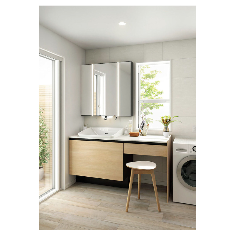 ルミシス 洗面台 洗面化粧台 1518 LIXIL 間口1518mm ハイバック