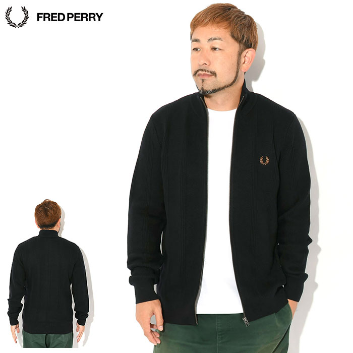 FRED PERRY（フレッドペリー） カーディガン メンズ テクスチャード
