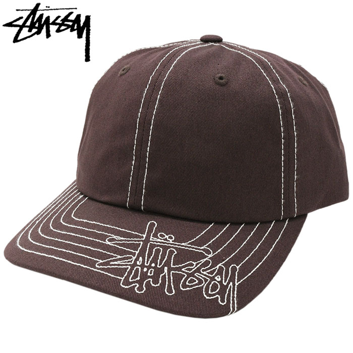 STUSSY（ステューシー） キャップ 帽子 STUSSY Basic Visor Stitch Low