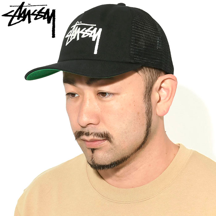 STUSSY（ステューシー） キャップ 帽子 STUSSY MD Big Stock Mesh Cap