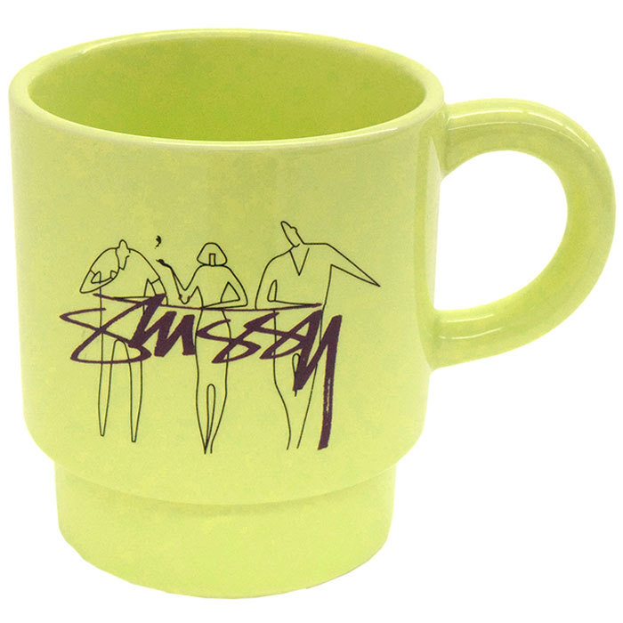 STUSSY（ステューシー） マグカップ STUSSY 3 People Stacking