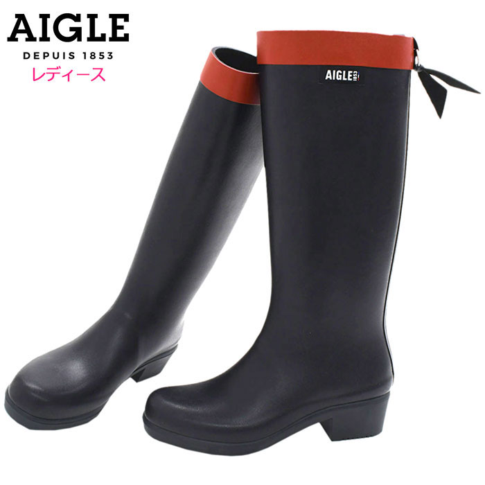 AIGLE（エーグル） ブーツ レディース 女性用 ミリカ Noir ( AIGLE