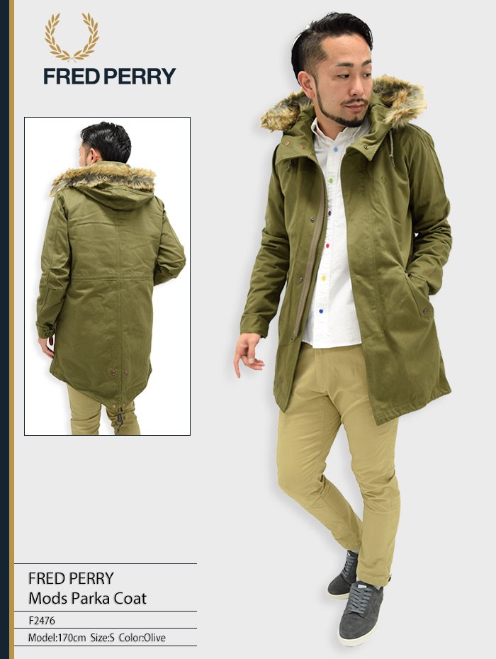 FRED PERRY（フレッドペリー） ジャケット メンズ モッズ パーカー
