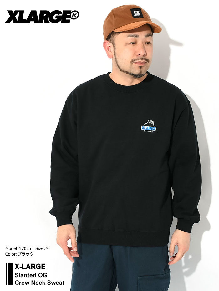 XLARGE（エクストラ ラージ） トレーナー X-LARGE メンズ スランテッド