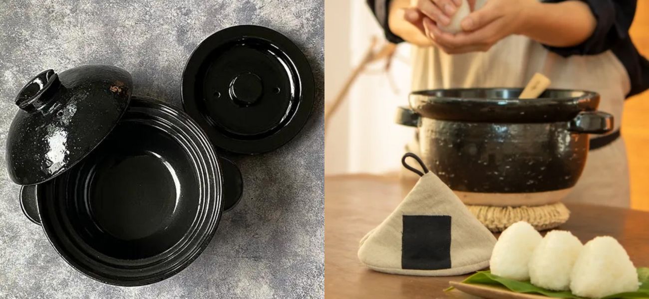 長谷園 公式限定取扱 土鍋 炊飯 かまどさん四合炊き 土鍋でご飯を炊く