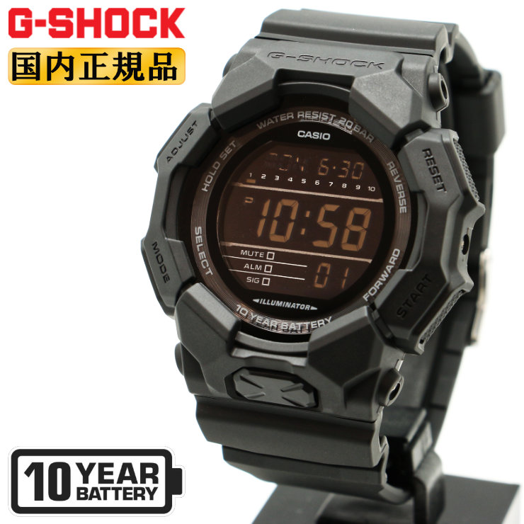 G-SHOCK BASIC GD-010-1A1JF ブラック カシオ Gショック 反転液晶
