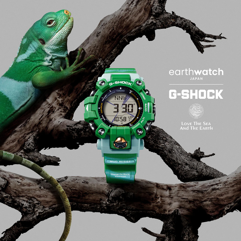 MASTER OF GーLAND G-SHOCK マッドマン ヒロオビフィジーイグアナ