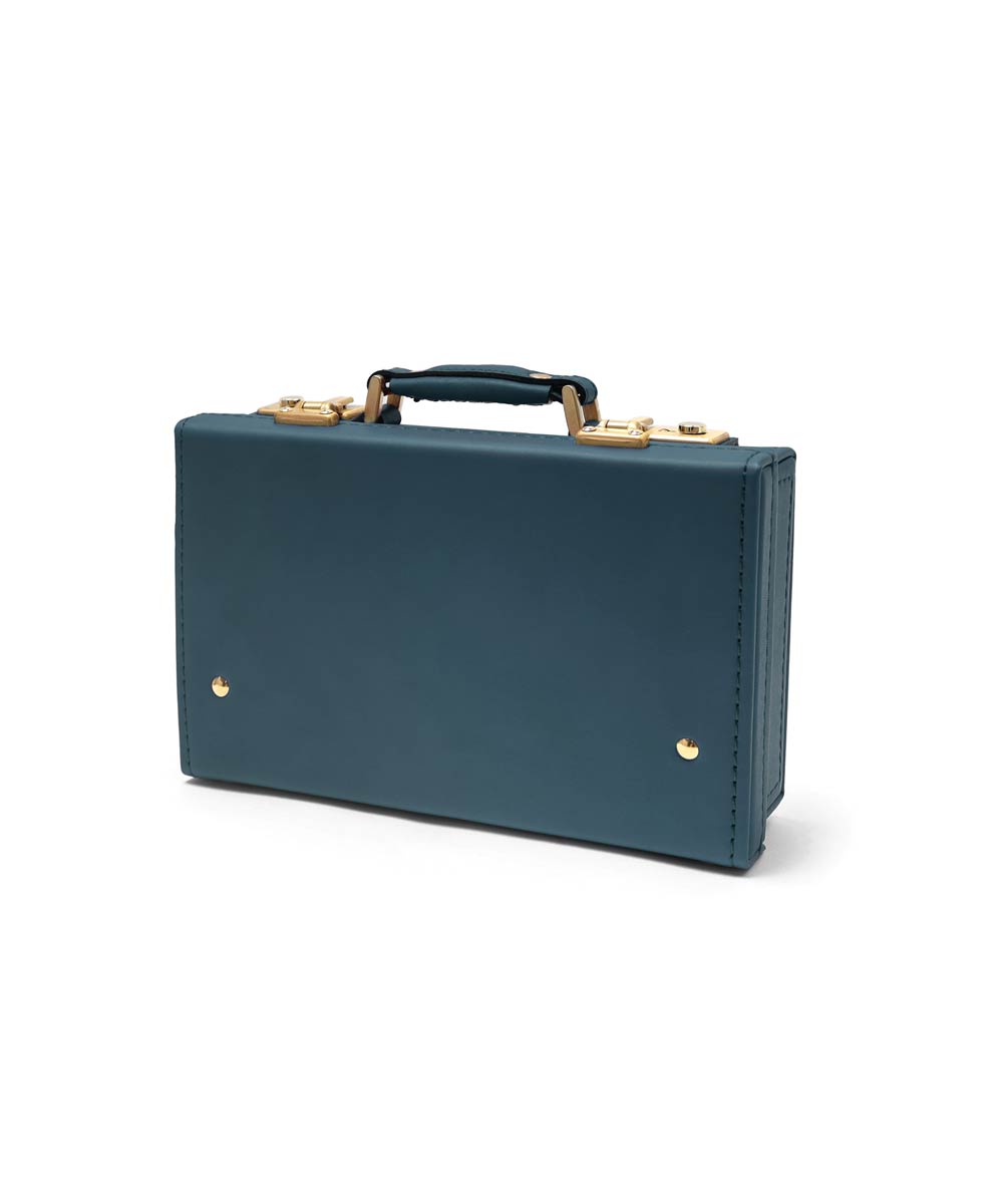 SILVER LAKE SILVER LAKE CLUB レザーミニトランク 23cm (オイルレザー