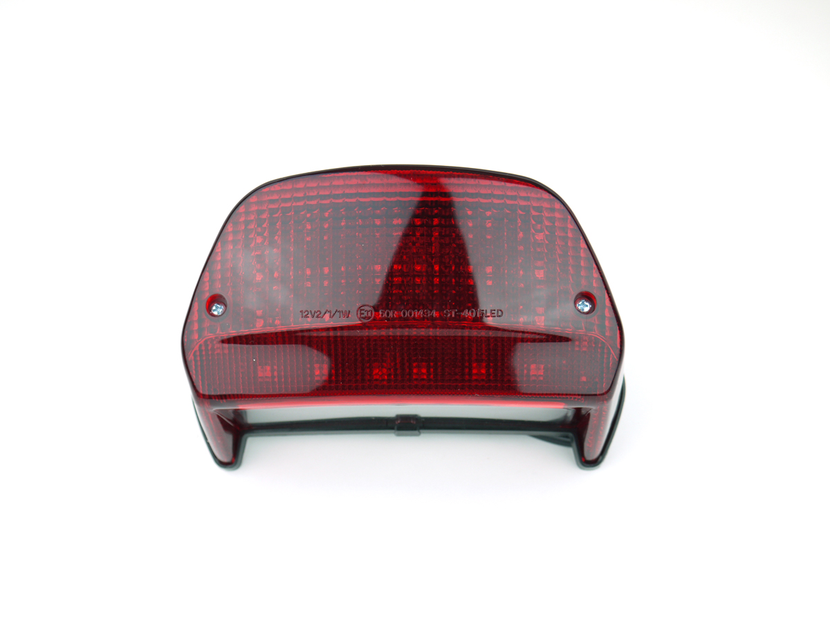 ゼファーχ用 LEDテールランプ レッドレンズ 96- Eマーク付きポン付け