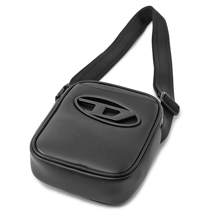 DIESEL（ディーゼル） オーバルD ショルダーバッグ フェイクレザー