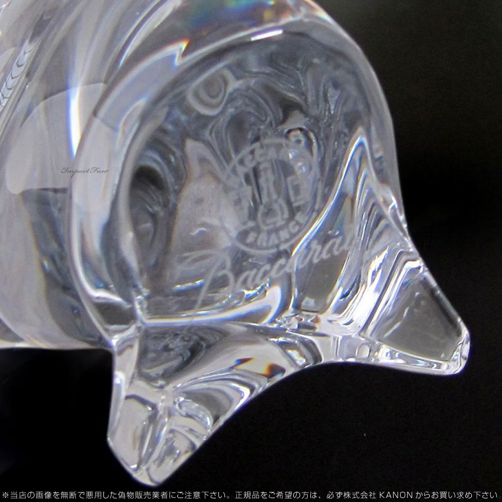 バカラ（Baccarat） クリスタル 干支 子 ネズミ 鼠 クリア ゴールド