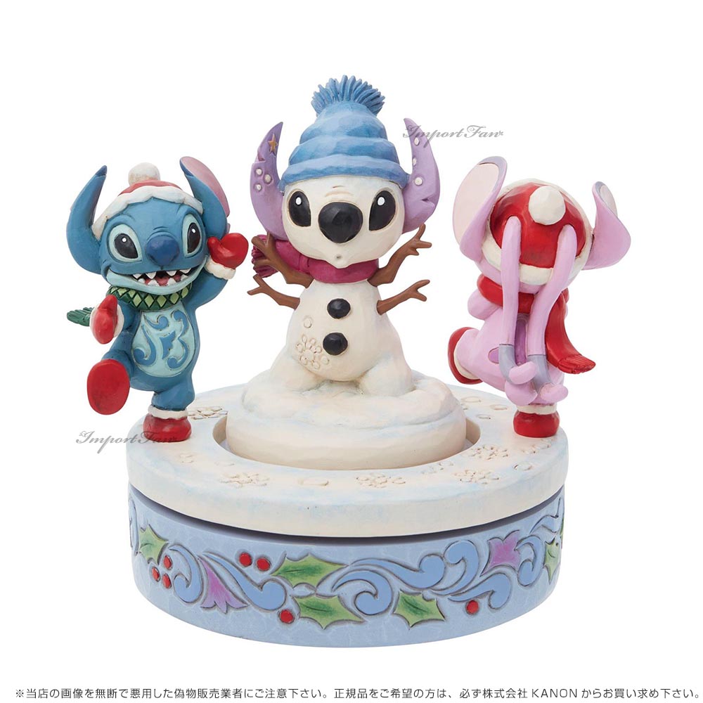 ジムショア スティッチ エンジェル スノーマン クリスマス リロ