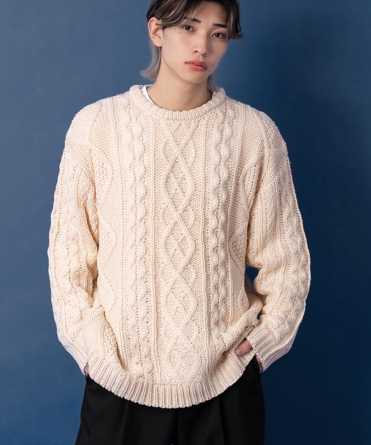 improves（インプローブス） ニットセーター メンズ クルーネック