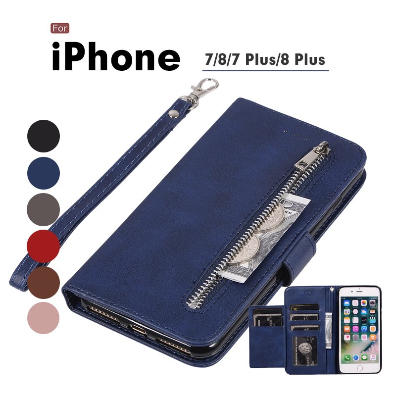iPhone7 ケース 手帳 財布iPhone8 カード収納 大容量iPhone 7 Plus
