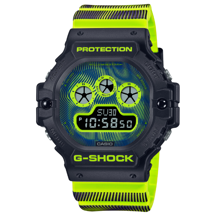 G-SHOCK デジタル腕時計 イエロー G-8100A G-SHOCK デジタル腕時計