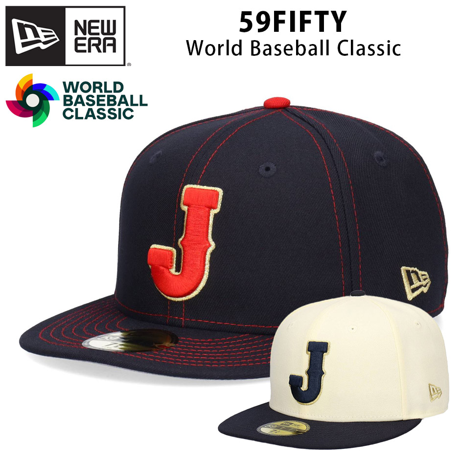 NEW ERA（ニューエラ） 59FIFTY WBC 侍ジャパン ロゴ キャップ メンズ