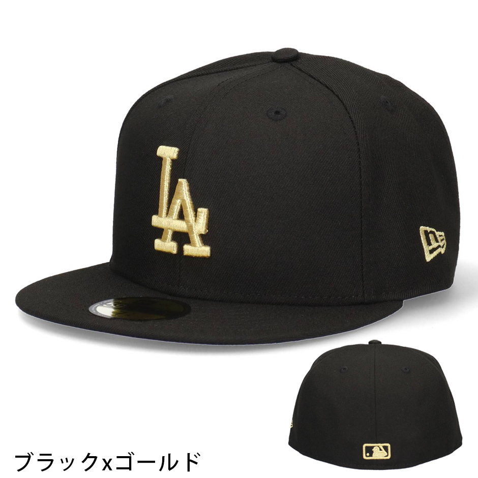NEW ERA（ニューエラ） LA ドジャース フラットバイザー キャップ 帽子