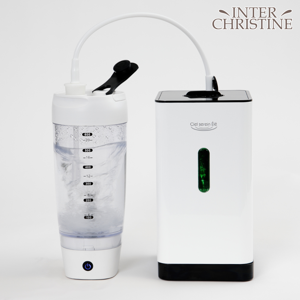 シェルスラン・エレ 水素発生器（水素水生成タンブラー付） シェル