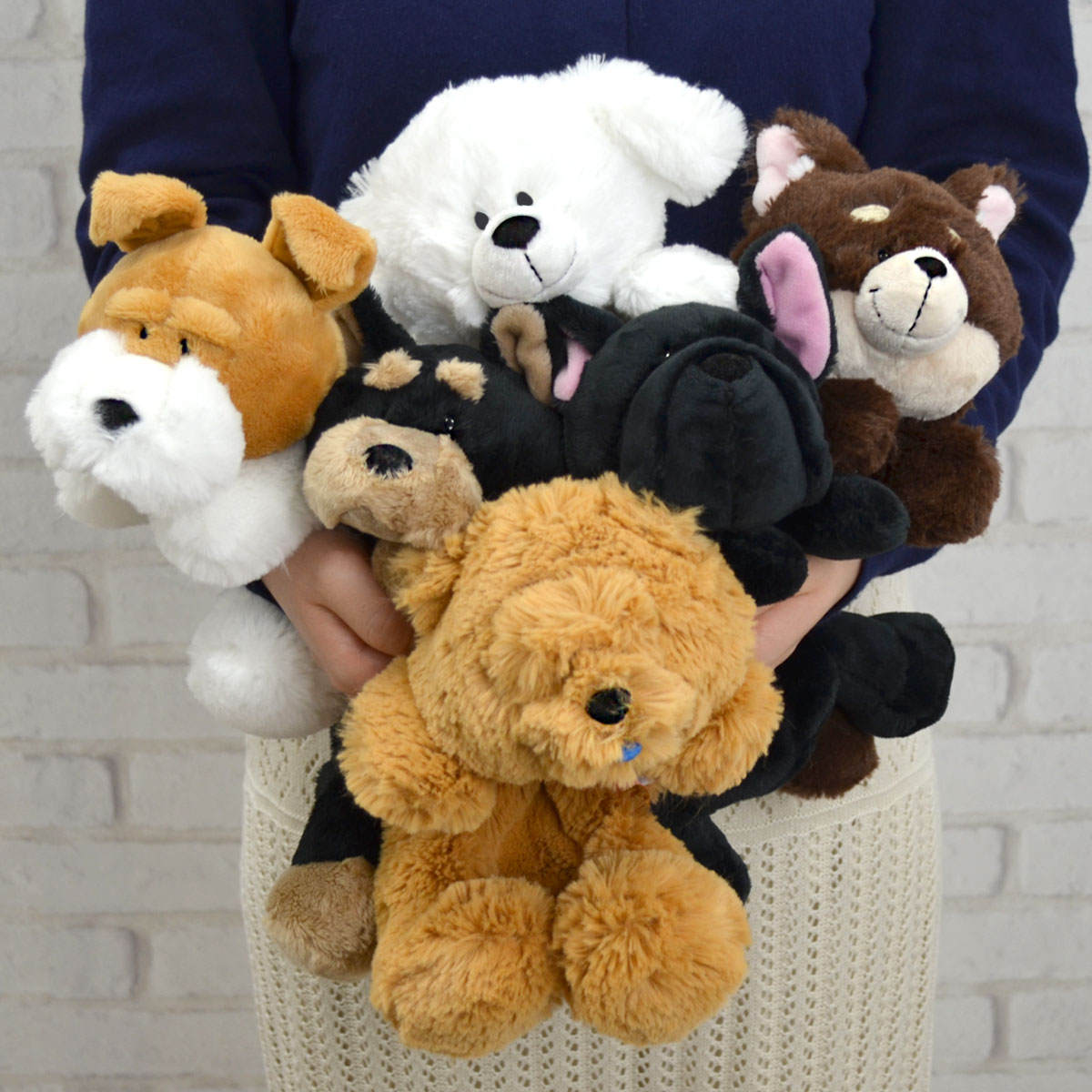 nici（ニキ） 筆箱 ぬいぐるみ フィギュアポーチ イヌ （ ニキ ペン