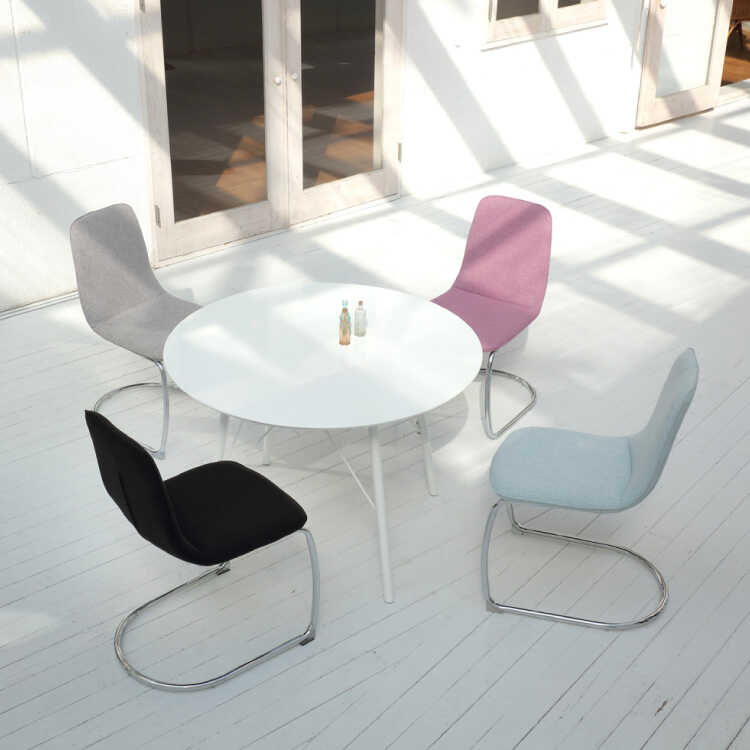 ダイニングチェア 1脚 おしゃれ モダン 椅子 イス カンチレバー チェア