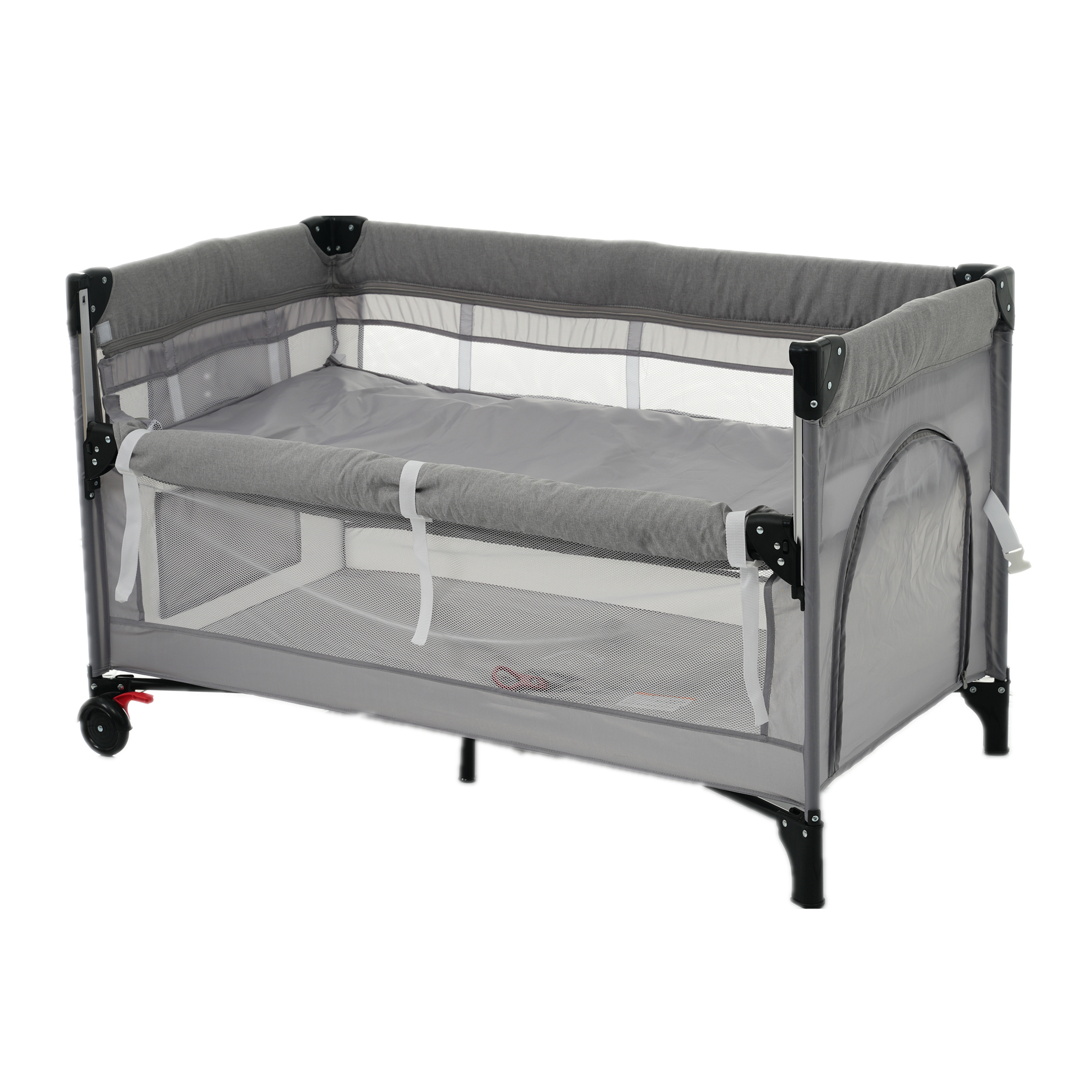 ベビーベッド ベビーサークル 折りたたみ 添い寝ベッド プレイヤード