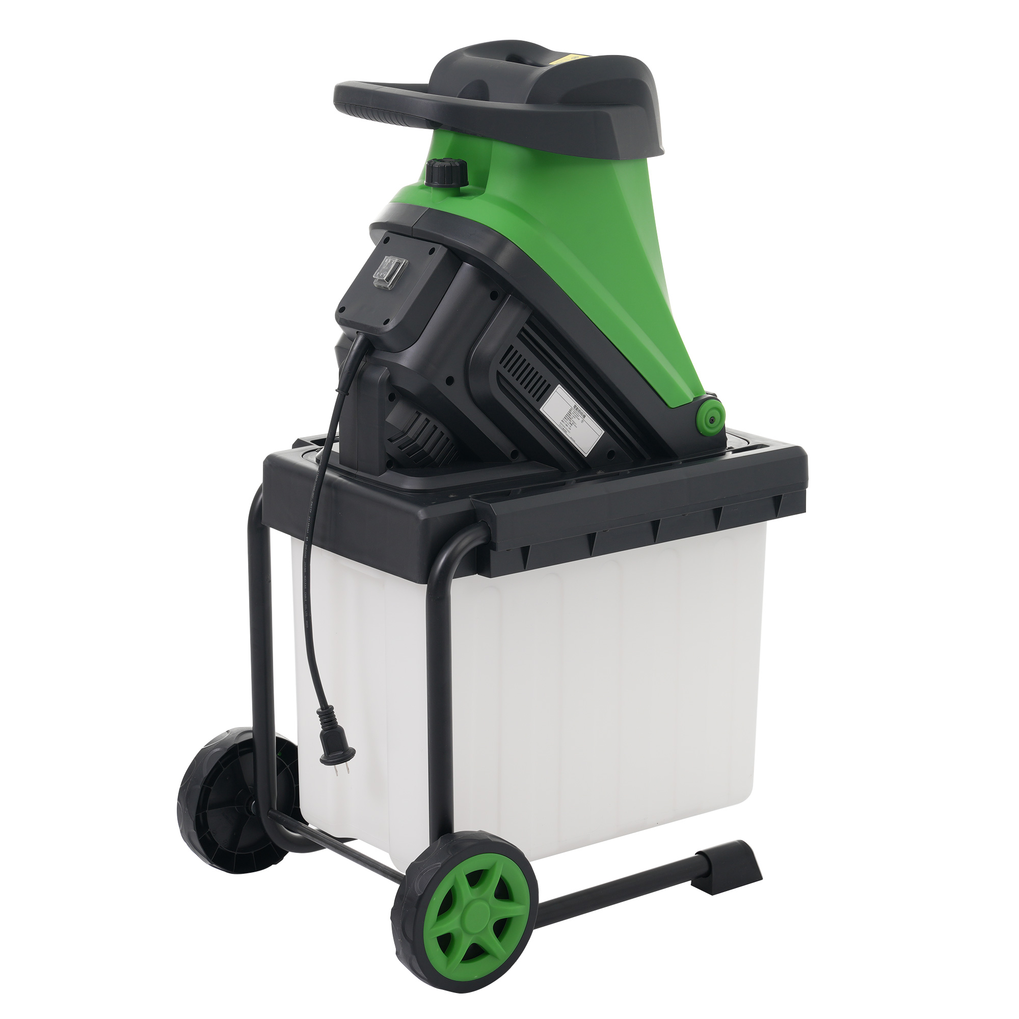 粉砕機 ガーデンシュレッダー 電動粉砕機 竹 枝 木 小型 家庭用 電動