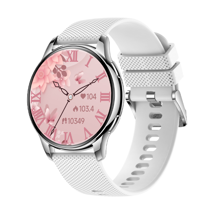 AiMike スマートウォッチ 通話機能 レディース 日本製センサー 血圧 血