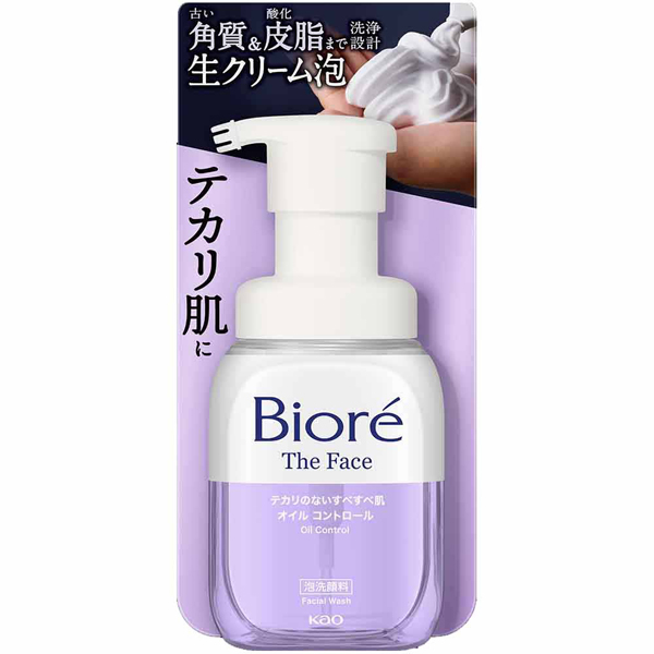 Biore ビオレ ザフェイス 泡洗顔料 ディープモイスト 本体 洗顔