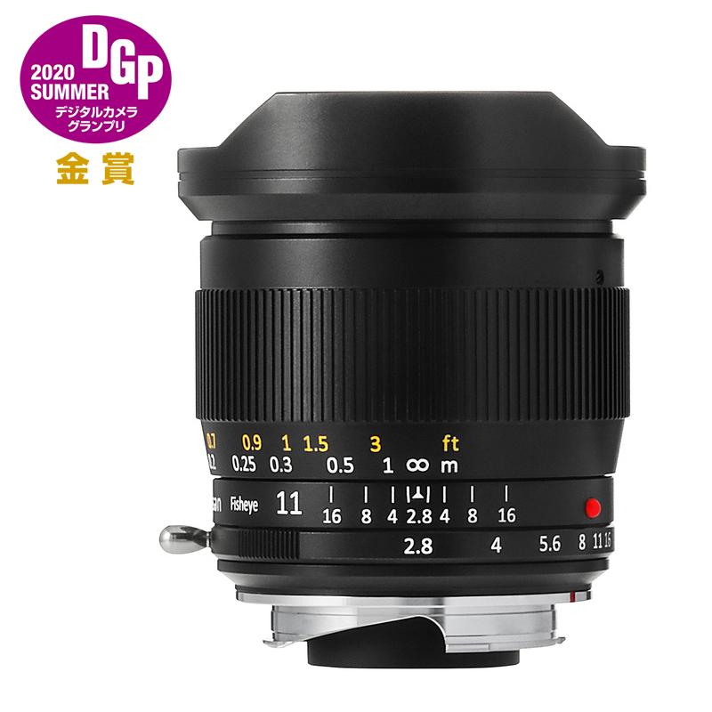 TTArtisan 11mm f/2.8 Fisheye ニコンZマウント フルサイズ 単焦点